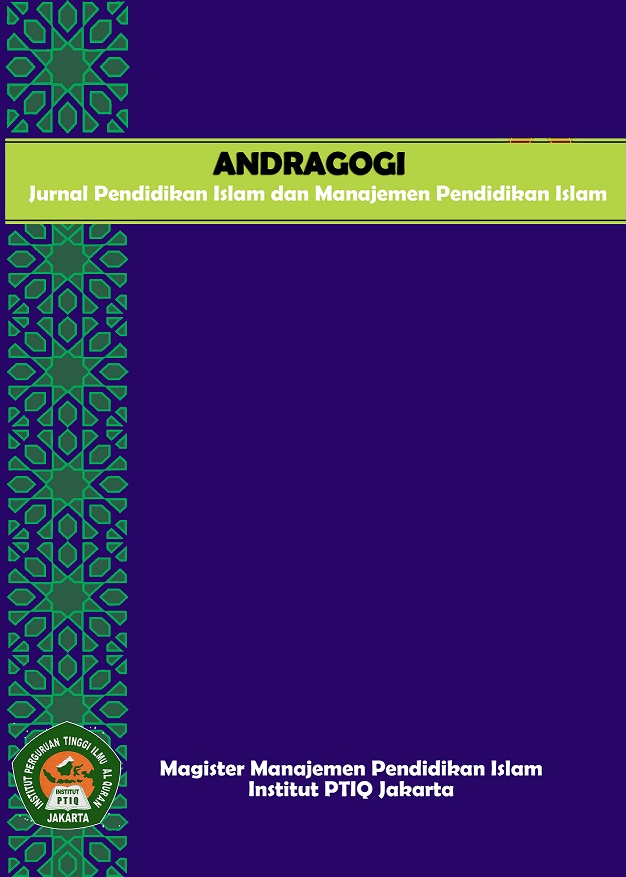 					View Vol. 7 No. 1 (2025): Andragogi: Jurnal Pendidikan Islam dan Manajemen Pendidikan Islam
				